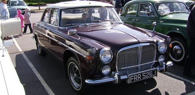 Gordon Smith’s Rover Limo, Jaguar, Rover P5B, and Fred!